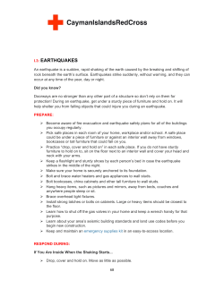 Read Earthquakes guide