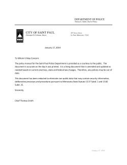 St. Paul - Reporters Committee for Freedom of the Press