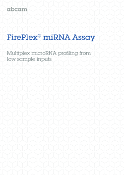 FirePlex&reg; miRNA Assay