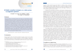 Stable vanadium isotopes as a redox proxy in magmatic systems?