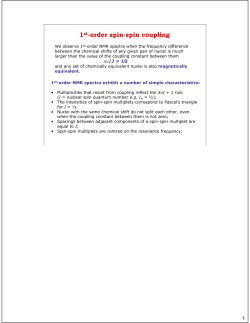 lecture 9 NMR