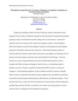 Defending Perceptual Diversity in America