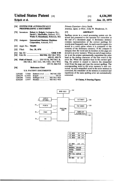 System for automatically proofreading a document
