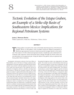 Tectonic Evolution of the Ixtapa Graben, an Example of a Strike
