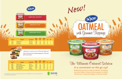 The Ultimate Oatmeal Solution