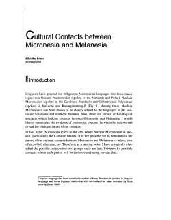 Cultural contacts between Micronesia and Melanesia