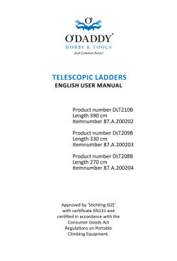 telescopic ladders