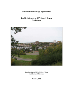 Statement of Heritage Significance