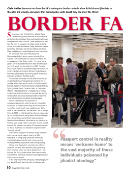 Passport control in reality means `welcome home` to the vast majority