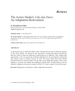 Reviews - Wacana Seni