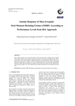 Abstract paper for iran Sixth International Conference on