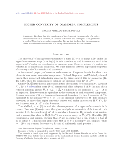 HIGHER CONVEXITY OF COAMOEBA