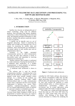 Satellite telemetry data reception, ILCO V.