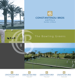 Brochure - Constantinou Bros Hotels