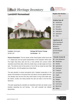 Built Heritage Inventory