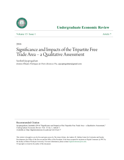 Significance and Impacts of the Tripartite Free Trade Area