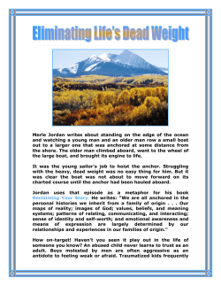 Merle Jordan writes about standing on the edge of the ocean and