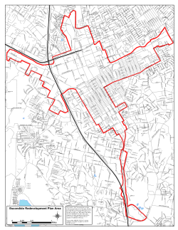 Redevelopment Plan Area Map