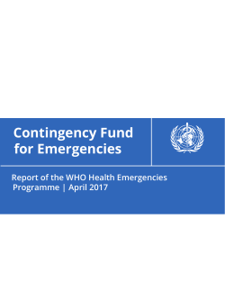 Contingency Fund for Emergencies