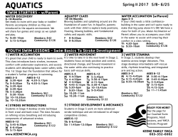 Spring II 2017 - Keene Family YMCA