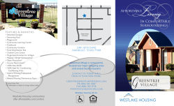 Brochure - Greentree Village Apartments | Amarillo, TX