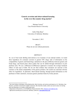 Generic aversion and observational learning in the over-the