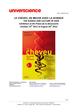 LE CHEVEU, DE MECHE AVEC LA SCIENCE THE
