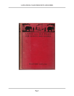 Land And Sea Tales For Scouts And Guides.