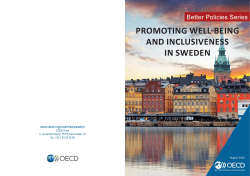 promoting well-being and inclusiveness in sweden