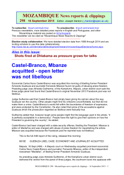 Mozambique 298 - The Open University