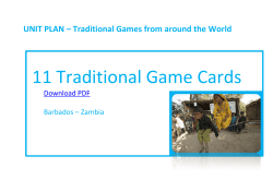 11 Traditional Game Cards