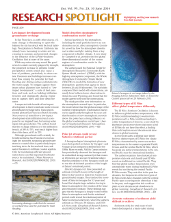 Lowimpact development boosts groundwater recharge