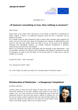 Is there such a thing as &ldquo;the Truth&rdquo;?