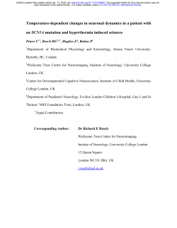 Temperature-dependent changes in neuronal dynamics in