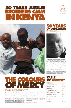 50 Years Brothers CMM in Kenya