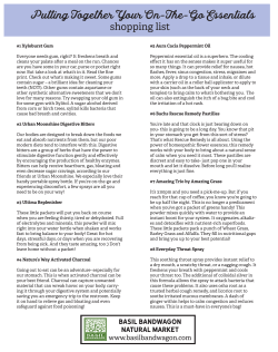 to our - Basil Bandwagon Natural Market