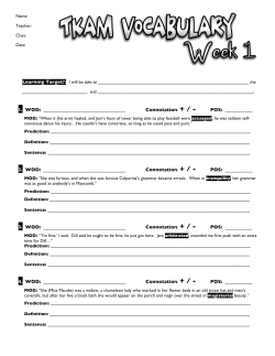 TKAM Vocabulary WS Part 1