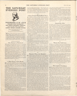 January 28, 1905, editorial