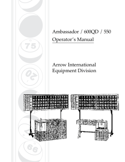 Ambassador / 600QD / 550