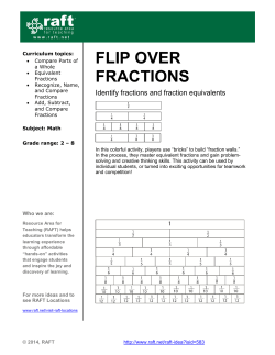 Flip Over Fractions