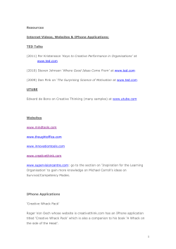 THINK SMART FOR PEAK PERFORMANCE