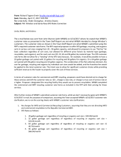 04-19-17 12.2 Correspondence with WRR