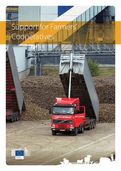 Support for Farmers` Cooperatives - European Commission