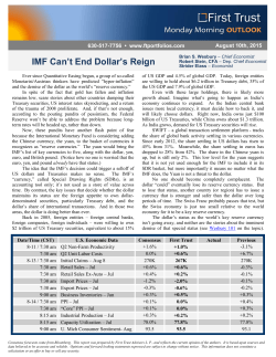 IMF Can`t End Dollar`s Reign