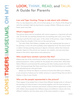 LIONS TIGERS MUSE UMS, OH MY!