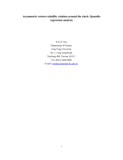 Asymmetric return-volatility relation around the clock: Quantile