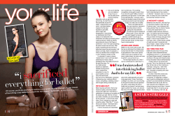 I Sacrificed Everything for Ballet