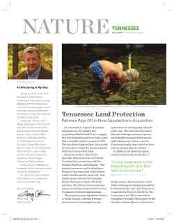 Tennessee Land Protection