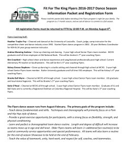 Flyers information packet 2016