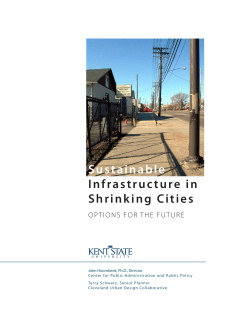 Sustainable Infrastructure in Shrinking Cities
